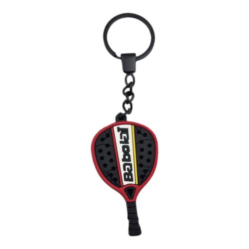 babolat-padel-racket-keychain-red