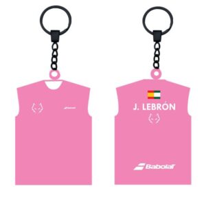 Babolat Jersey Keychain – Juan Lebrón (Pink)