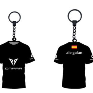 Adidas Jersey Keychain – Ale Galán (Black • CNPR)