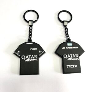 Nox Jersey Keychain – Leo Augsburger (Black)