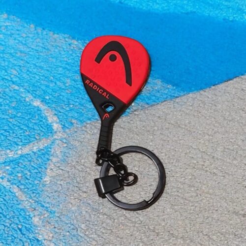 head-padel-racket-keychain-radical-red